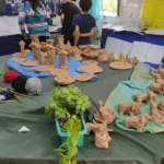 Bazar e Exposição Pedagógica- Trabalho em Argila